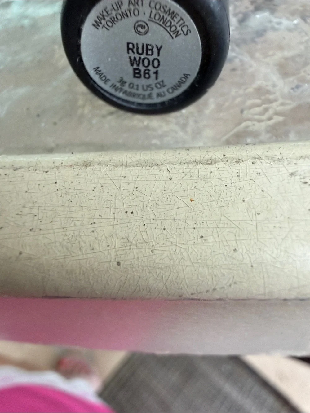 MAC Cosmetics rich red